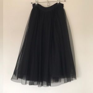 Anthropologie midi skirt